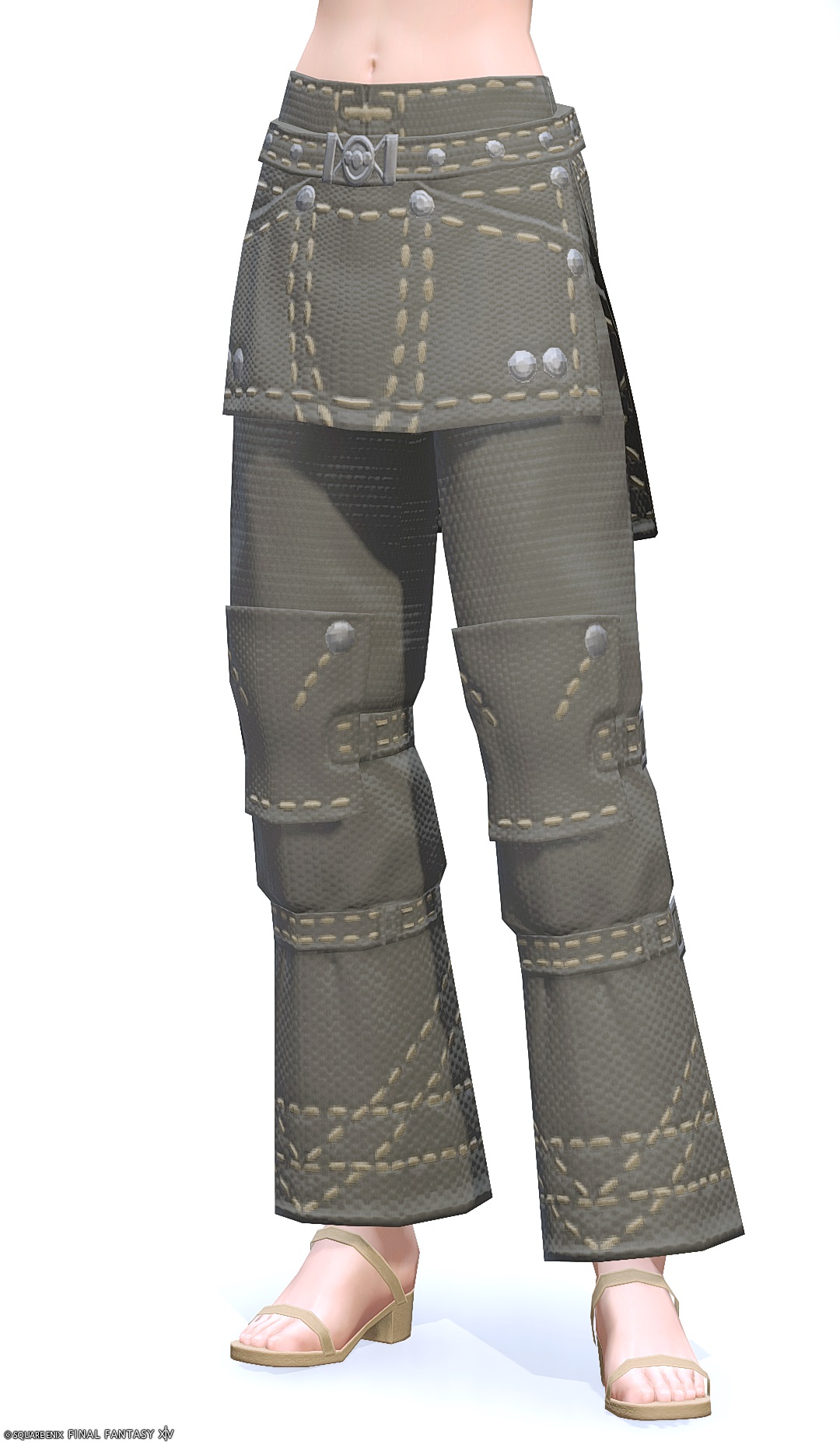 ブラックスミススロップ | FF14ミラプリ - Blacksmith's Slops - パンツ/ストレート