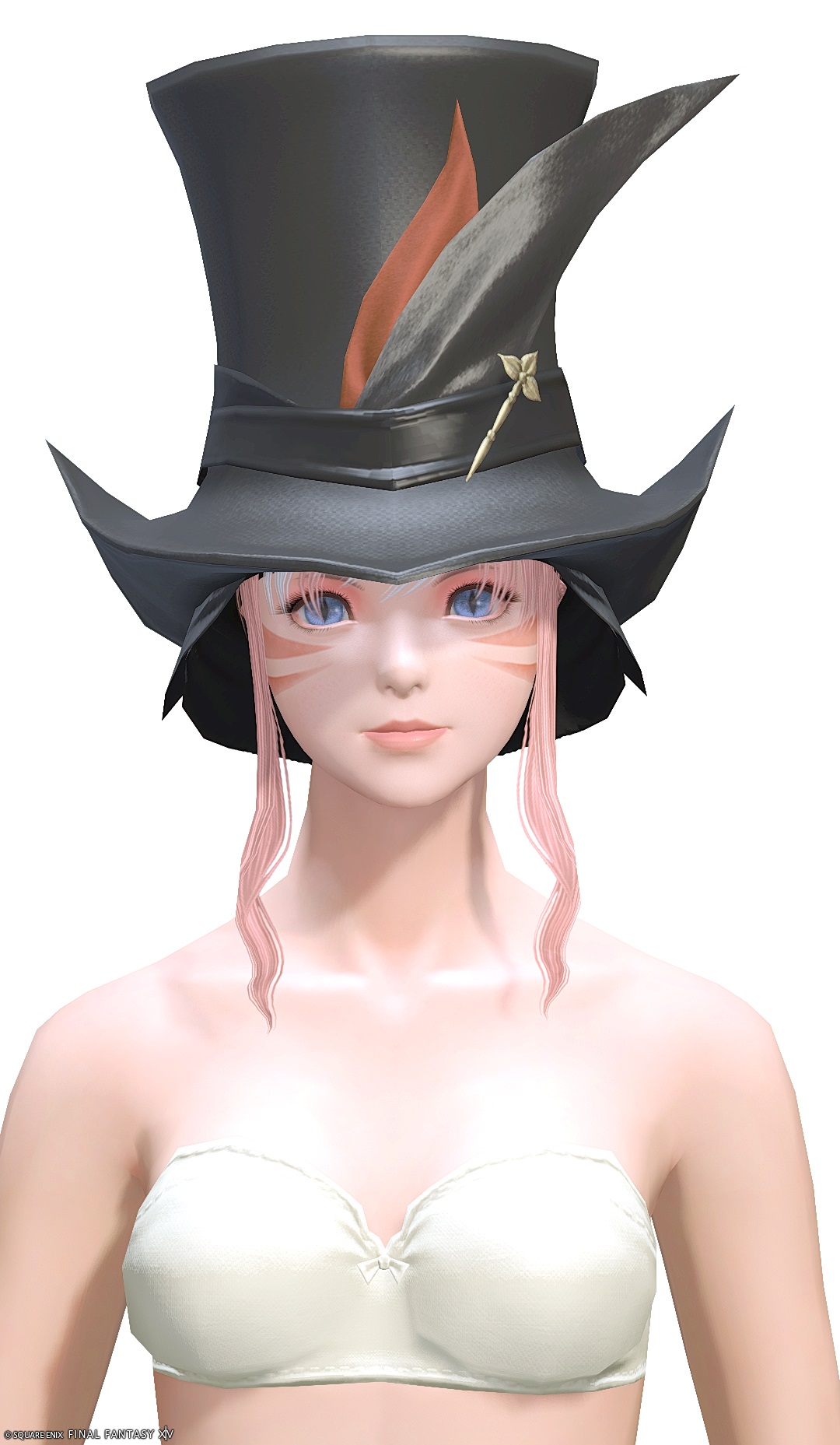 ボルトフィーンド・コスチュームトップハット | FF14ミラプリ - Boltfiend's Costume Top Hat - 帽子/ハット/シルクハット