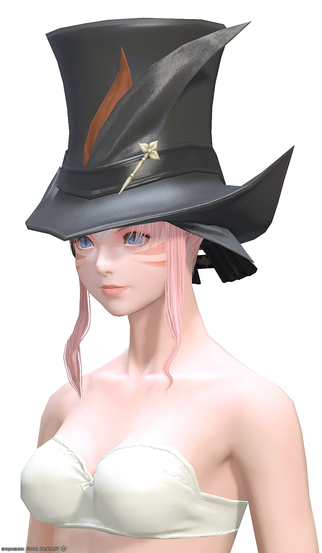 ボルトフィーンド・コスチュームトップハット | FF14ミラプリ - Boltfiend's Costume Top Hat - 帽子/ハット/シルクハット