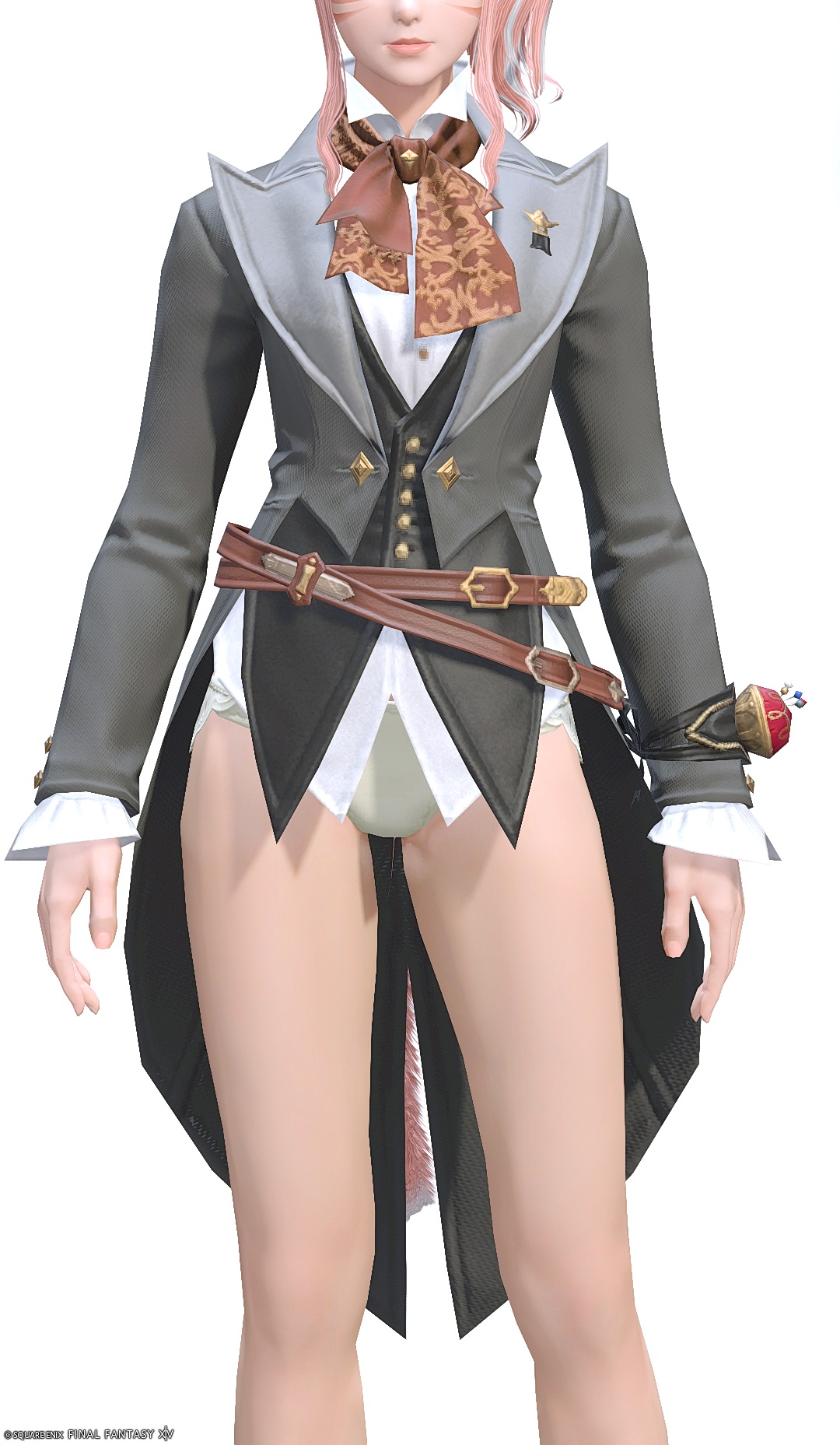 ボルトフィーンド・コスチュームスワローテイル | FF14ミラプリ - Boltfiend's Costume Swallowtail - ジャケット