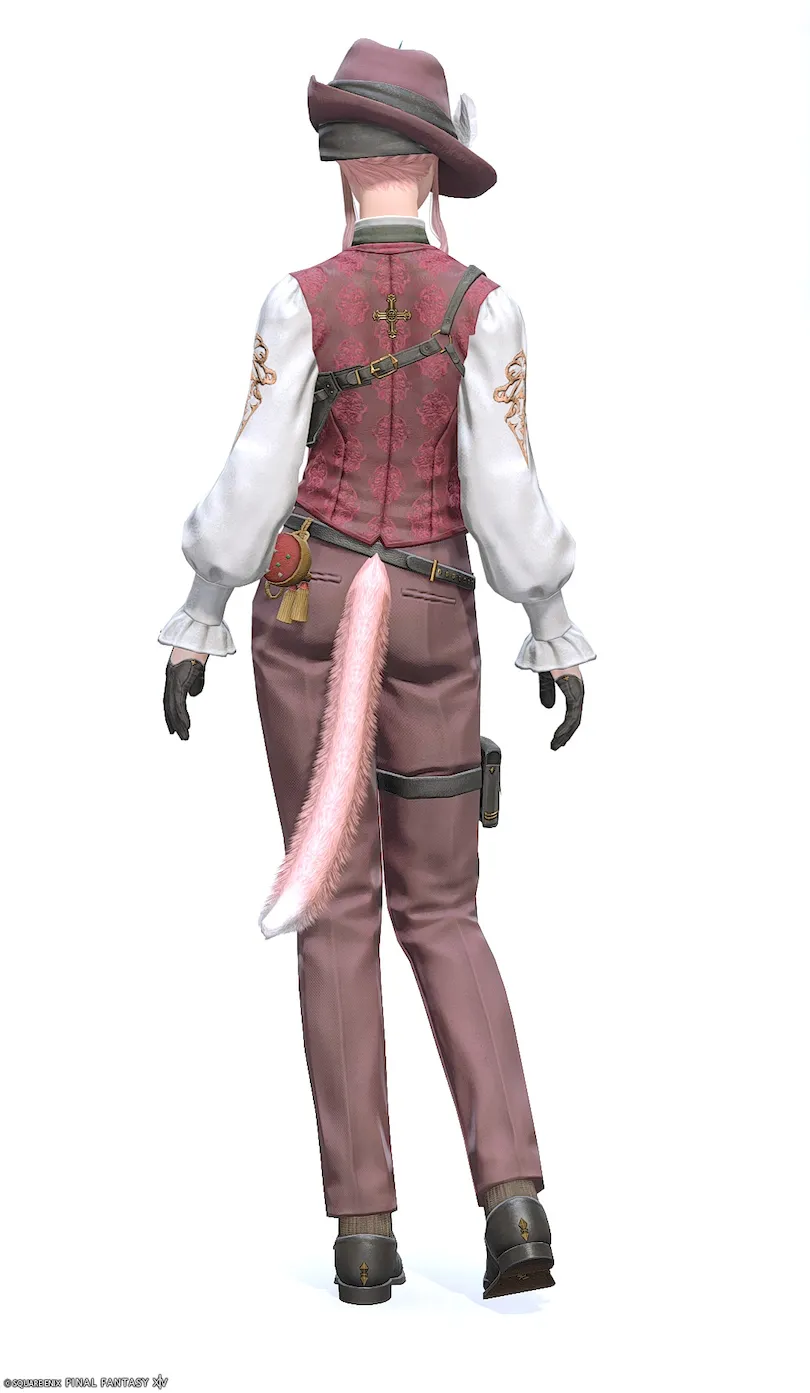 ミラプリ「ボルトライズ」装備ミコッテでの見た目紹介2