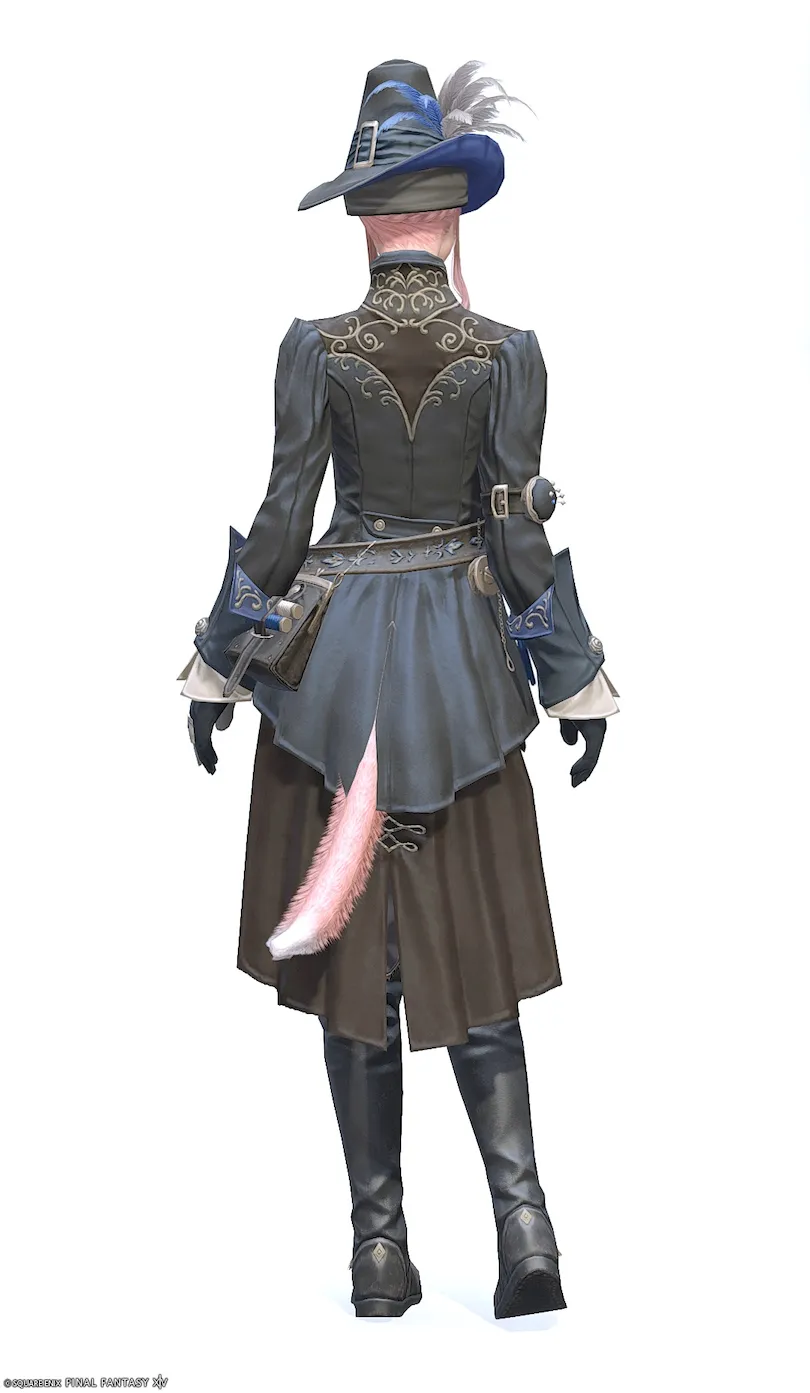 ミラプリ「ボルトソフォス」装備ミコッテでの見た目紹介2