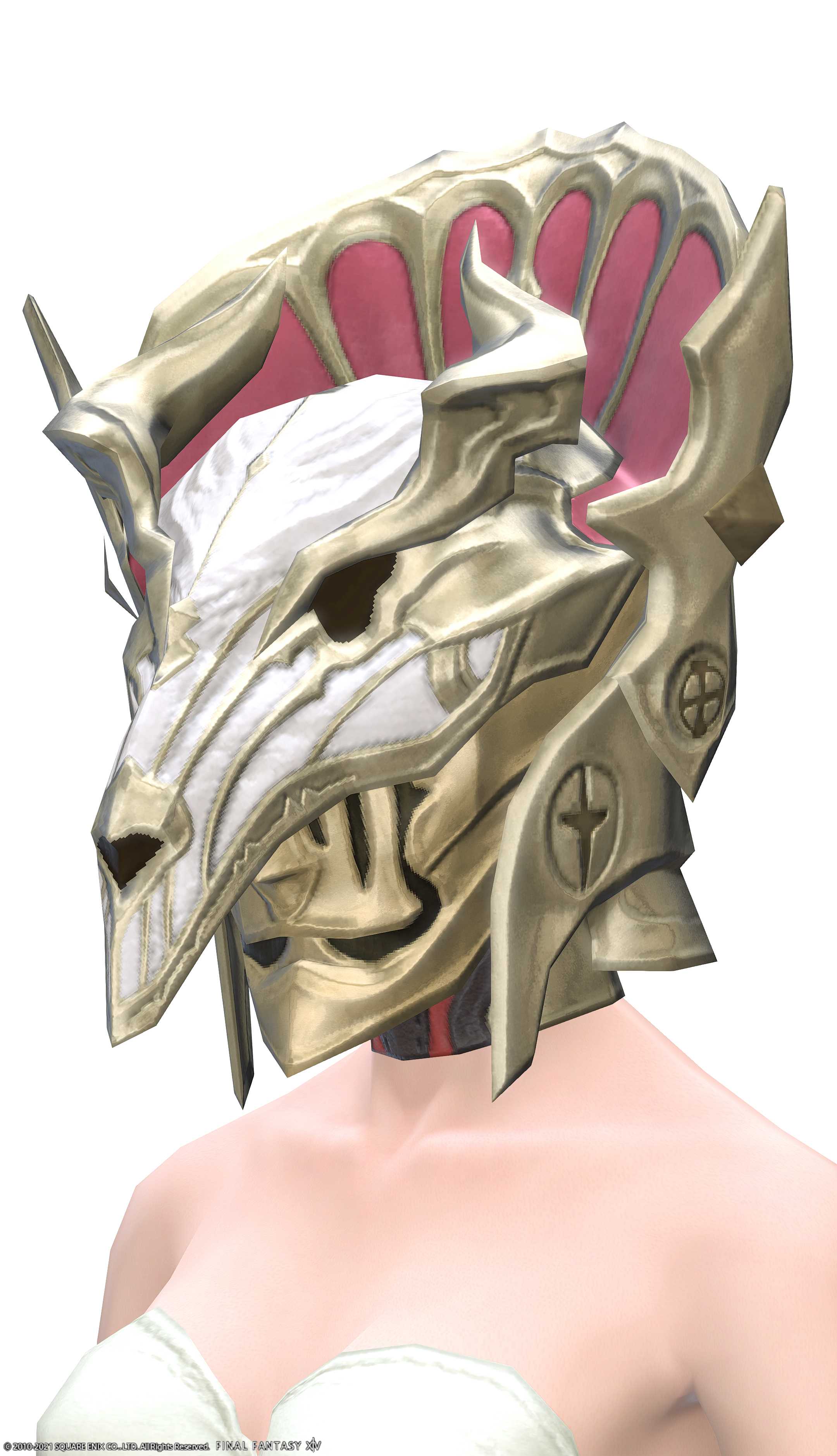 ボーンプロテクター・ヘルム | FF14ミラプリ - Bonewicca Protector's Helm - 兜