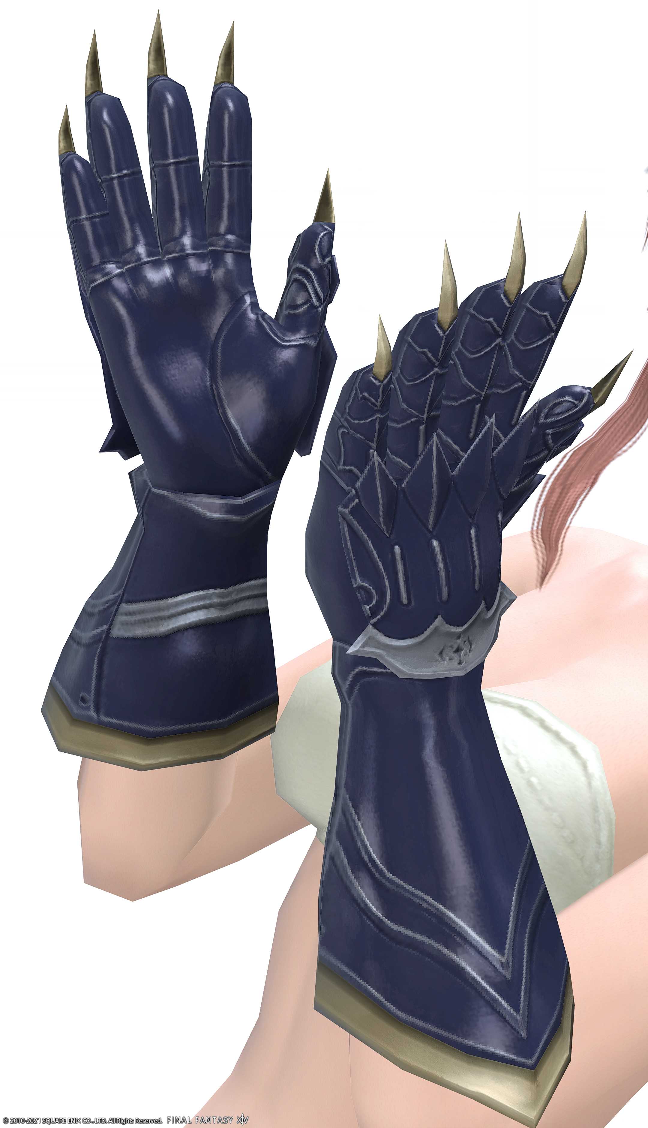 ボーンシャドウ・ガントレット | FF14ミラプリ - Bonewicca Shadow's Gauntlets - 篭手