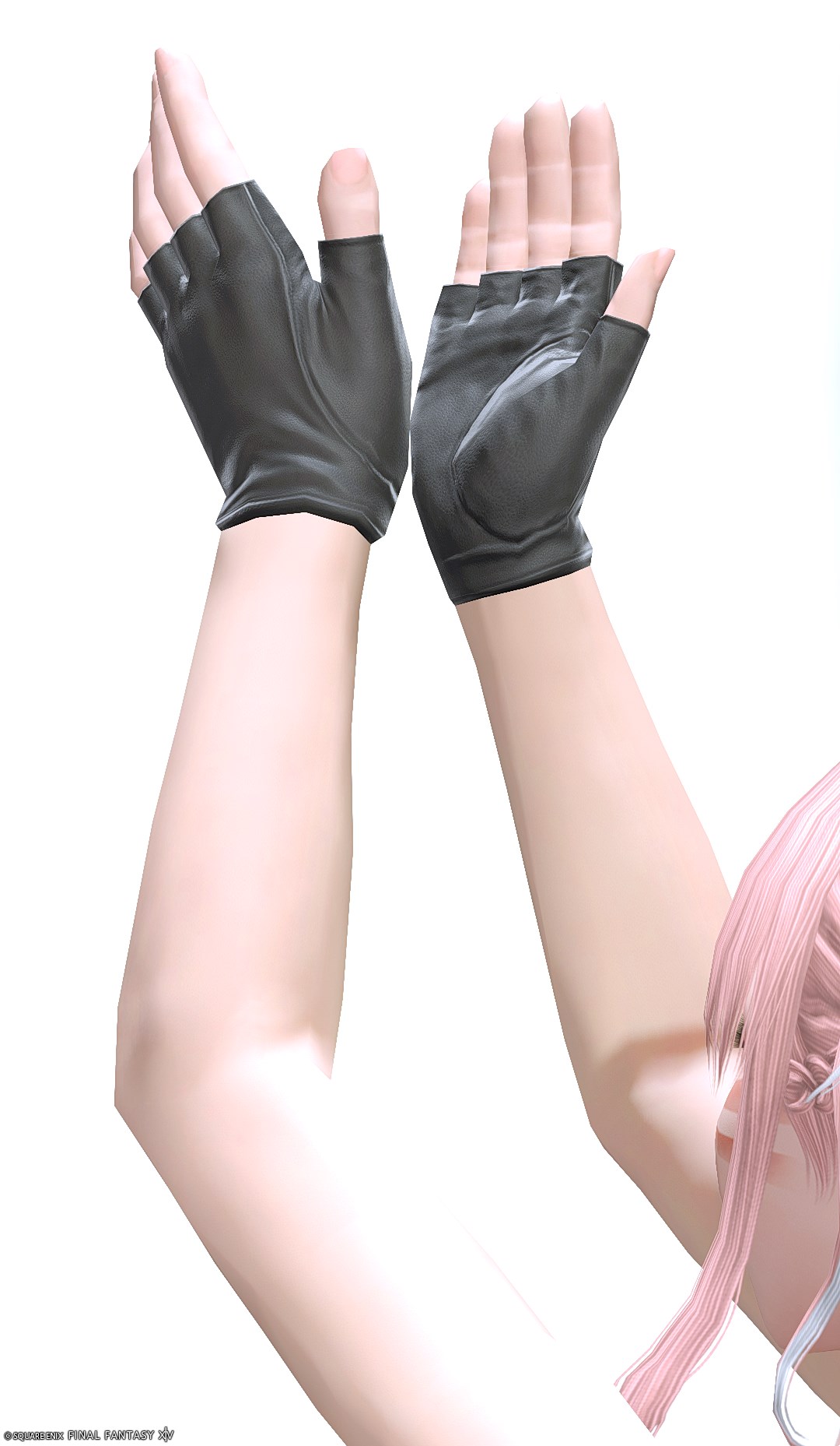 バウンサーハーフグローブ | FF14ミラプリ - Bouncer's Halfgloves - 手袋/フィンガレス