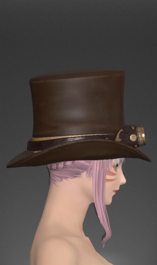 キングダムブラス・レンジャートップハット | FF14ミラプリ - Bygone Brass Top Hat of Aiming - ゴーグル・スコープ/帽子/ハット/シルクハット
