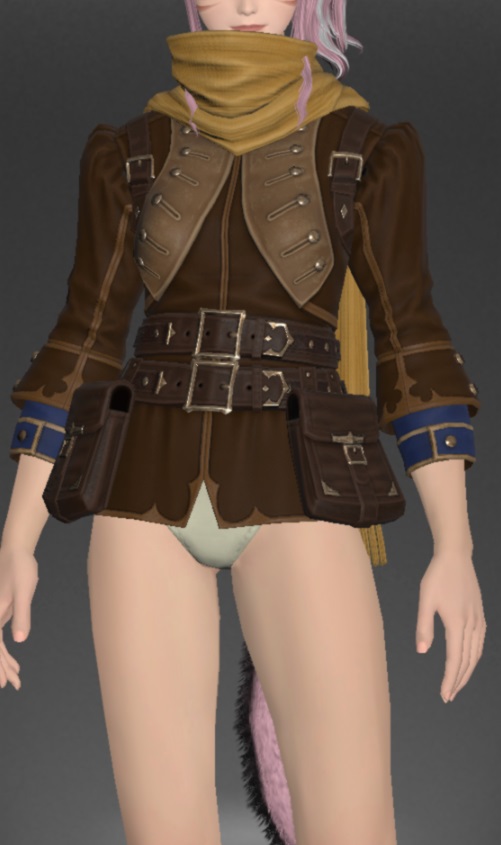 キングダムブラス・レンジャージャーキン | FF14ミラプリ - Bygone Brass Jerkin of Aiming - コーティ