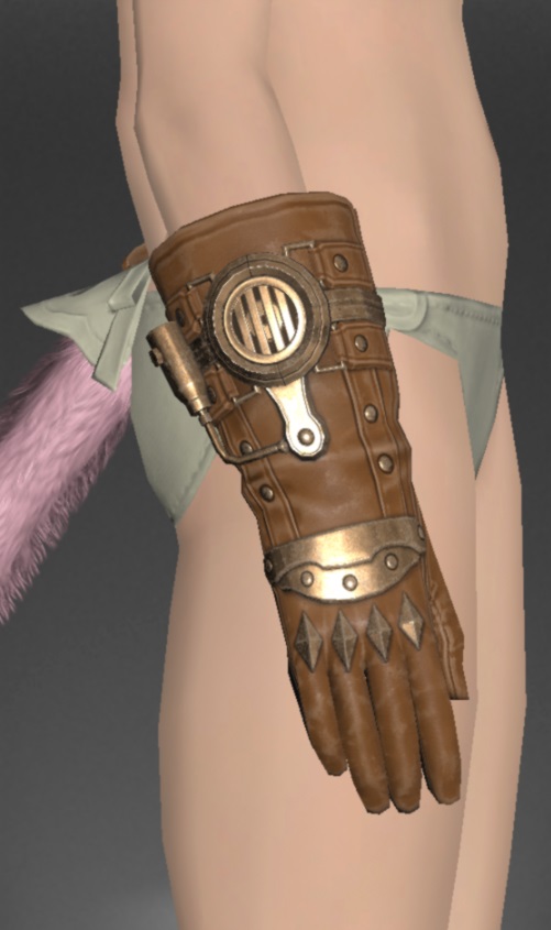 キングダムブラス・レンジャーグローブ | FF14ミラプリ - Bygone Brass Gloves of Aiming - 手袋/グローブ