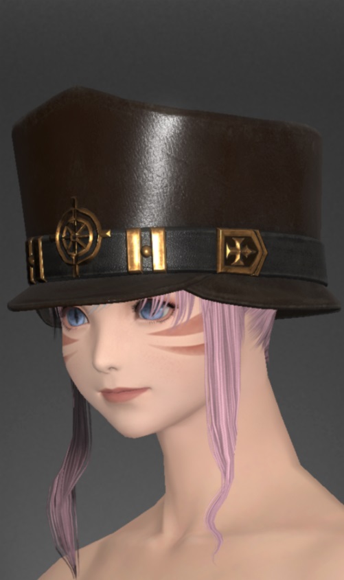 キングダムブラス・ディフェンダーキャップ | FF14ミラプリ - Bygone Brass Cap of Fending - 帽子/キャップ