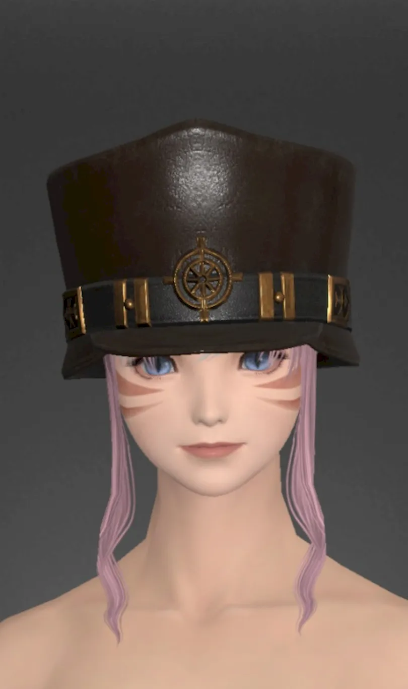 ミラプリ「キングダムブラス・ディフェンダーキャップ」装備試着さんでの見た目紹介3