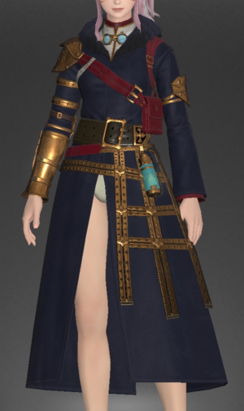キングダムブラス・スレイヤーコート | FF14ミラプリ - Bygone Brass Coat of Maiming - コート