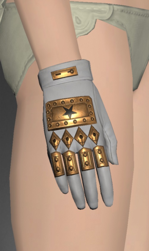 キングダムブラス・スレイヤーグローブ | FF14ミラプリ - Bygone Brass Gloves of Maiming - 手袋/グローブ