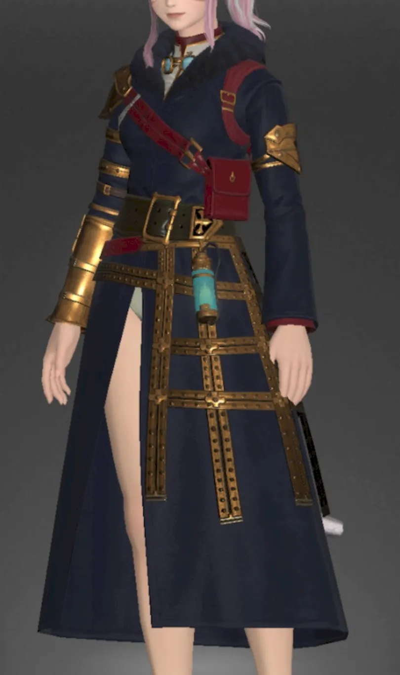 ミラプリ「キングダムブラス・スレイヤーコート」装備試着さんでの見た目紹介10