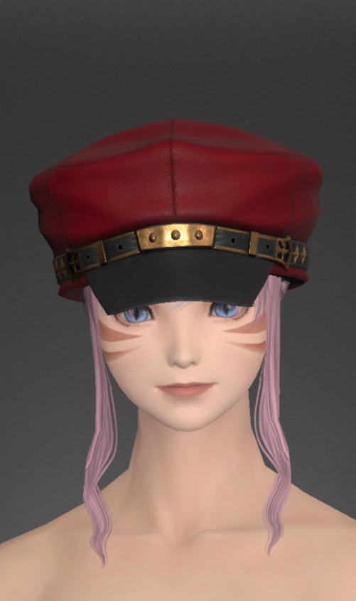 キングダムブラス・ストライカーキャップ | FF14ミラプリ - Bygone Brass Cap of Striking - 帽子/キャップ