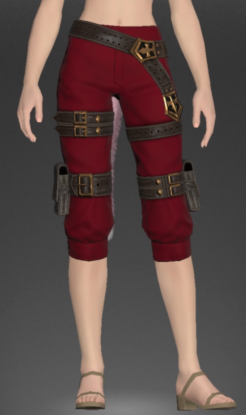 キングダムブラス・ストライカーブレー | FF14ミラプリ - Bygone Brass Brais of Striking - パンツ/クロップド