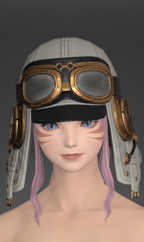 キングダムブラス・キャスターカロ | FF14ミラプリ - Bygone Brass Calot of Casting - ゴーグル・スコープ/帽子/その他帽子