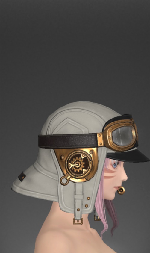 キングダムブラス・キャスターカロ | FF14ミラプリ - Bygone Brass Calot of Casting - ゴーグル・スコープ/帽子/その他帽子