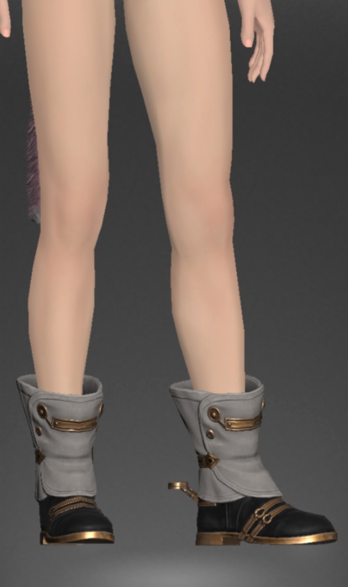 キングダムブラス・キャスターブーツ | FF14ミラプリ - Bygone Brass Boots of Casting - ブーツ