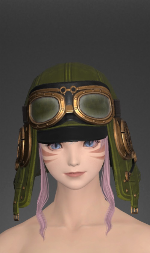 キングダムブラス・ヒーラーカロ | FF14ミラプリ - Bygone Brass Calot of Healing - ゴーグル・スコープ/帽子/その他帽子