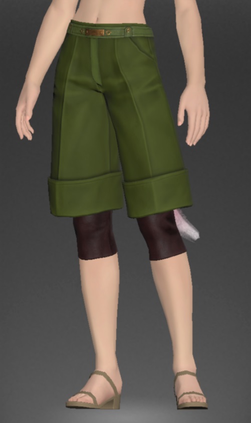 キングダムブラス・ヒーラーハーフパンツ | FF14ミラプリ - Bygone Brass Halfslops of Healing - パンツ/ハーフ