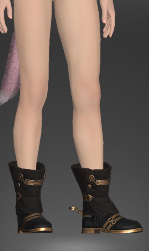 キングダムブラス・ヒーラーブーツ | FF14ミラプリ - Bygone Brass Boots of Healing - ブーツ