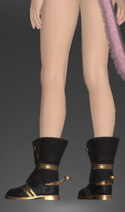 キングダムブラス・ヒーラーブーツ | FF14ミラプリ - Bygone Brass Boots of Healing - ブーツ