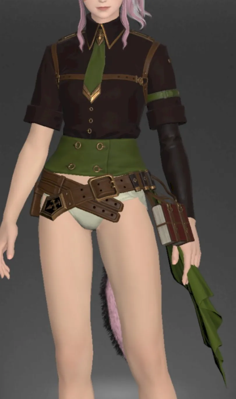 ミラプリ「キングダムブラス・ヒーラーシャツ」装備試着さんでの見た目紹介7