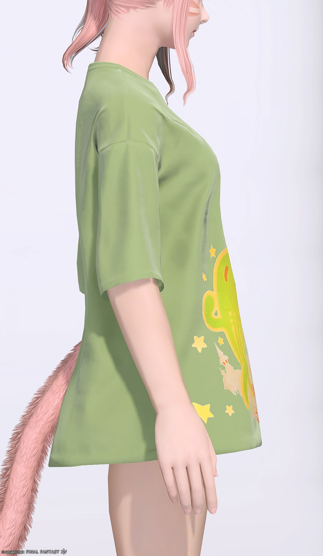 サボテンダー・デイリーチュニック:オーバーサイズ | FF14ミラプリ - Oversized Cactuar Neotunic - シャツ