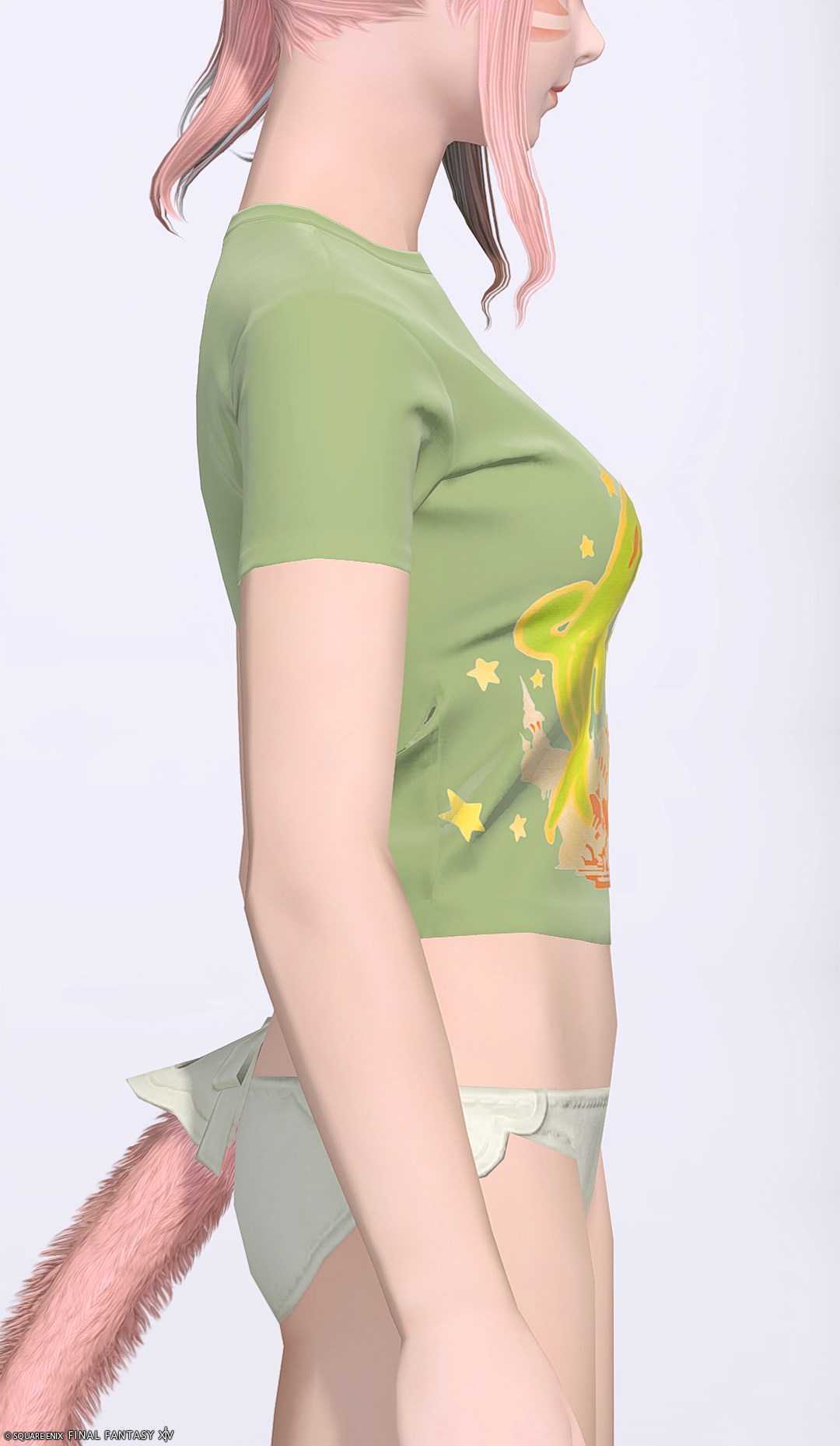 サボテンダー・デイリーチュニック:タイトサイズ | FF14ミラプリ - Form-fitting Cactuar Neotunic - シャツ