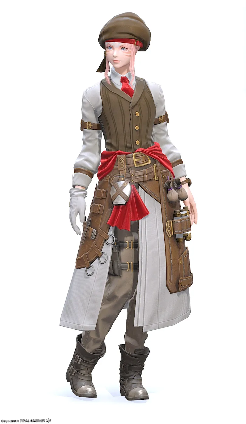 【FF14】錬金術師AF6装備👗各種族での見た目・入手方法【コルドロンライズ】