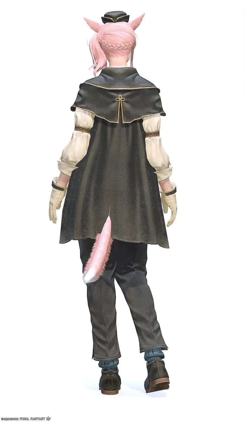 ミラプリ「コルドロンソフォス」装備ミコッテでの見た目紹介2