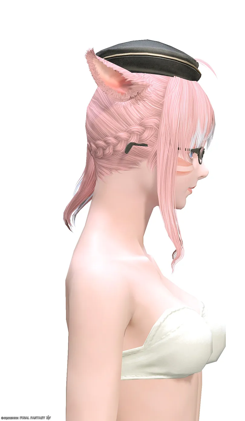 ミラプリ「コルドロンソフォス・ハット」装備ミコッテでの見た目紹介4