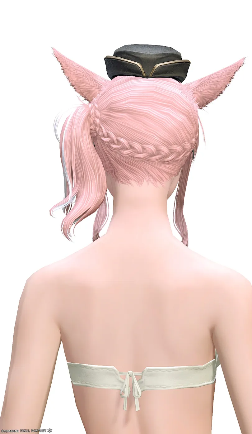 ミラプリ「コルドロンソフォス・ハット」装備ミコッテでの見た目紹介5