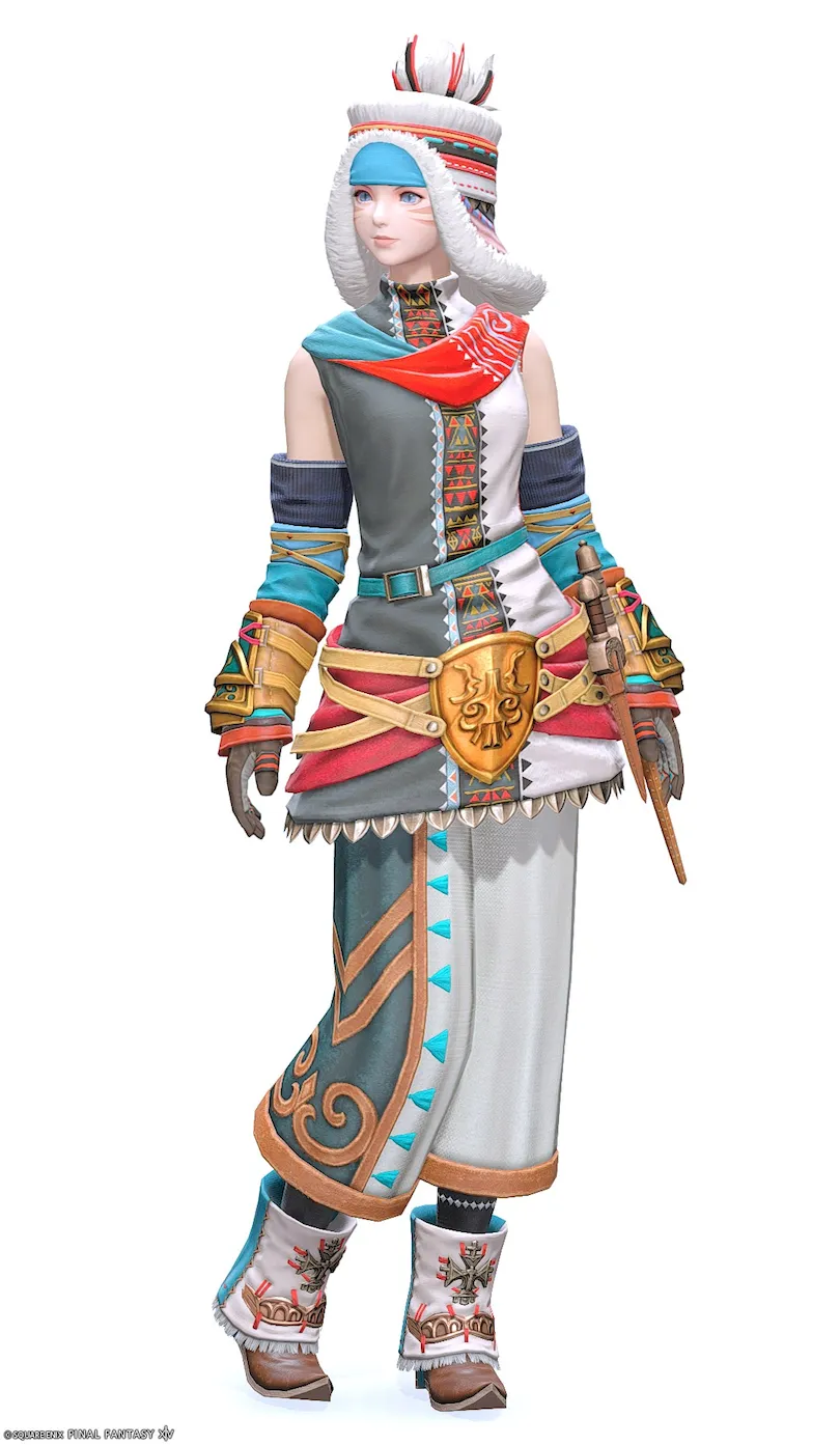 【FF14】セレモニアル・レンジャー装備👗各種族での見た目・入手方法【IL740/7.2新式】