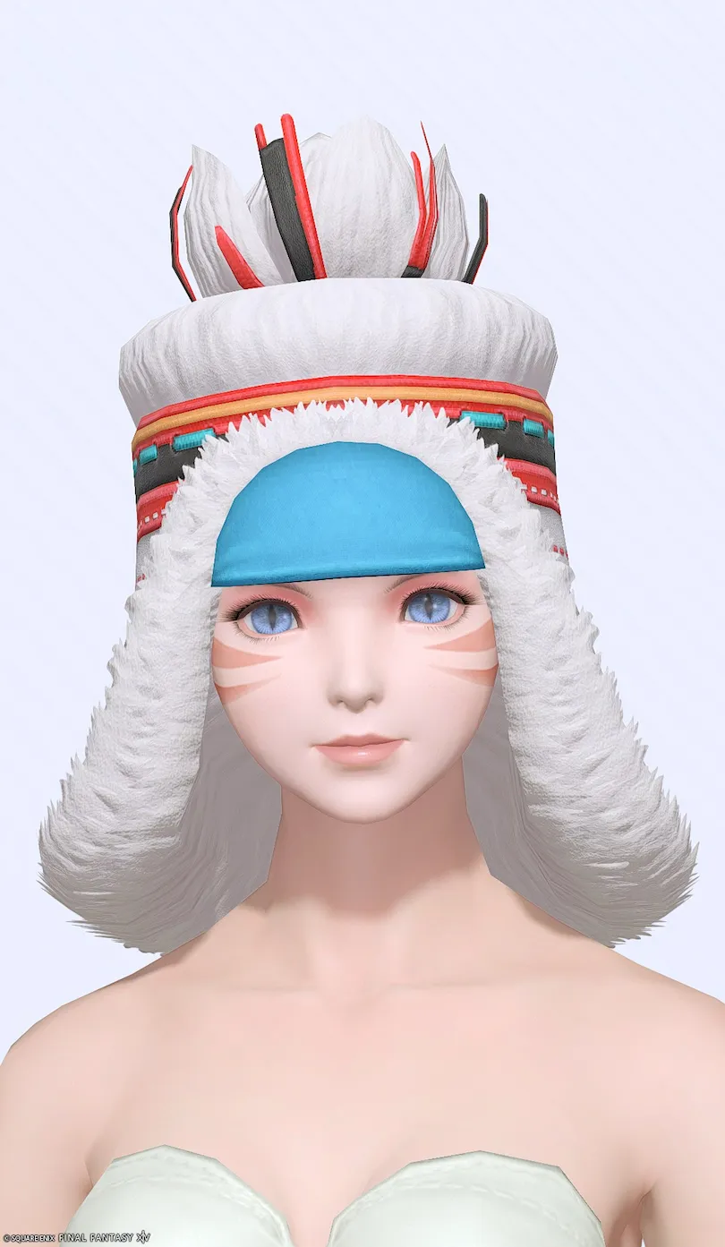 ミラプリ「セレモニアル・レンジャーフラップキャップ」装備ミコッテでの見た目紹介3