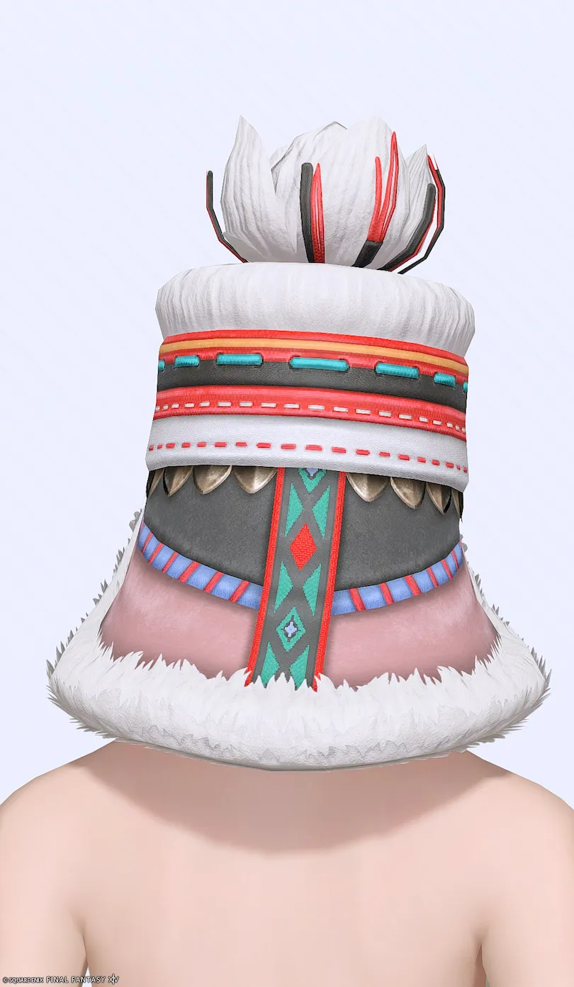 ミラプリ「セレモニアル・レンジャーフラップキャップ」装備ミコッテでの見た目紹介5