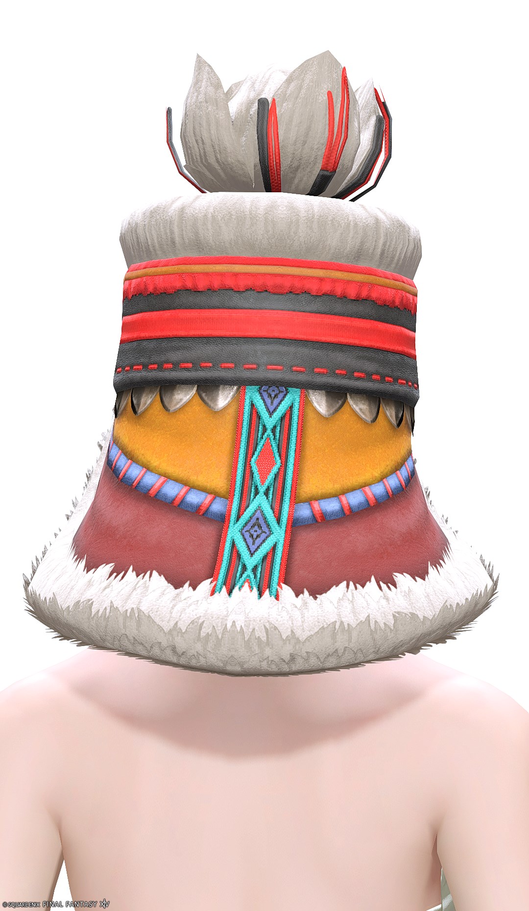 セレモニアル・ディフェンダーフラップキャップ | FF14ミラプリ - Ceremonial Longcap of Fending - 帽子/その他帽子