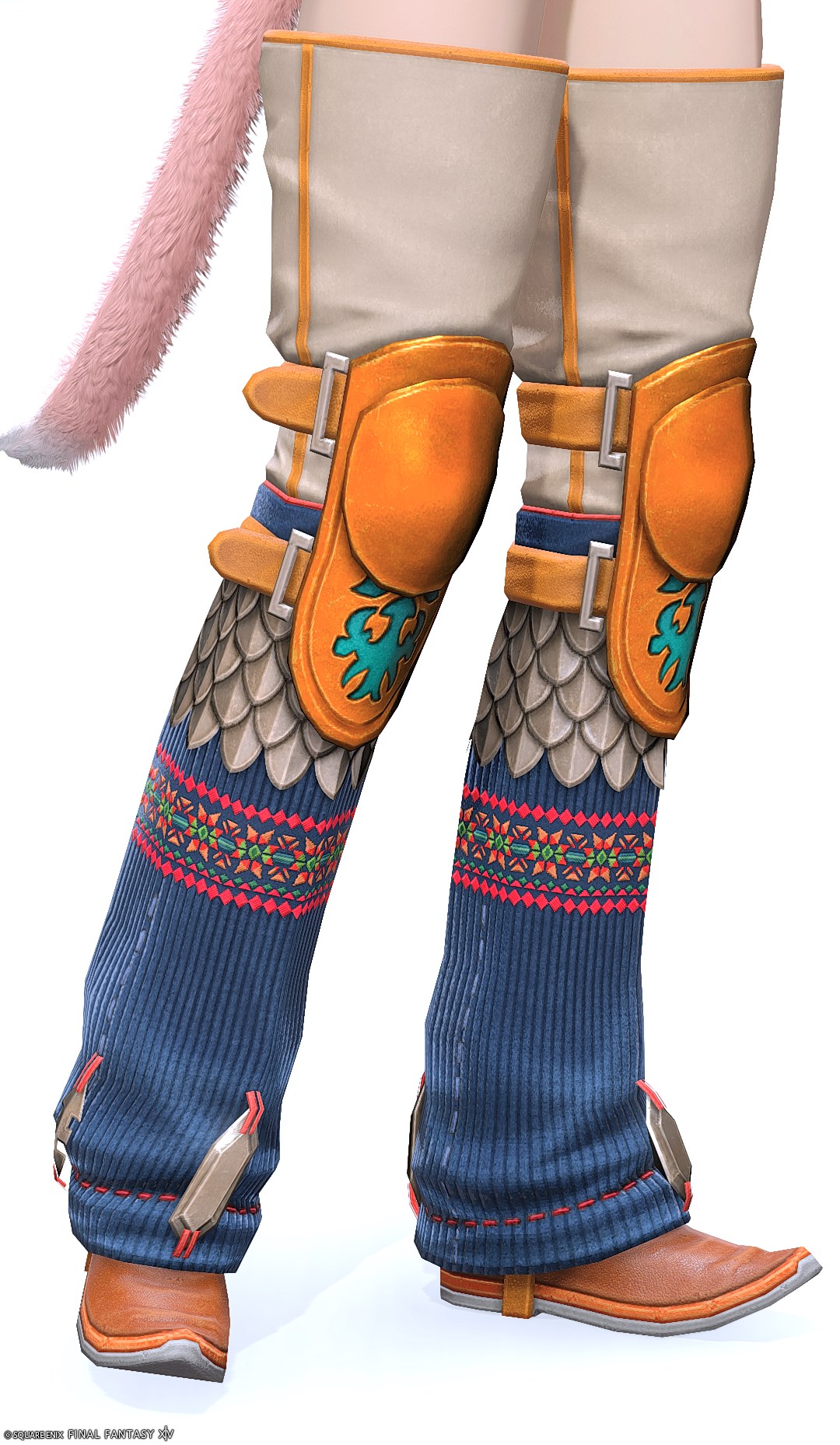 セレモニアル・ディフェンダーグリーヴ | FF14ミラプリ - Ceremonial Greaves of Fending - 足甲/ブーツ