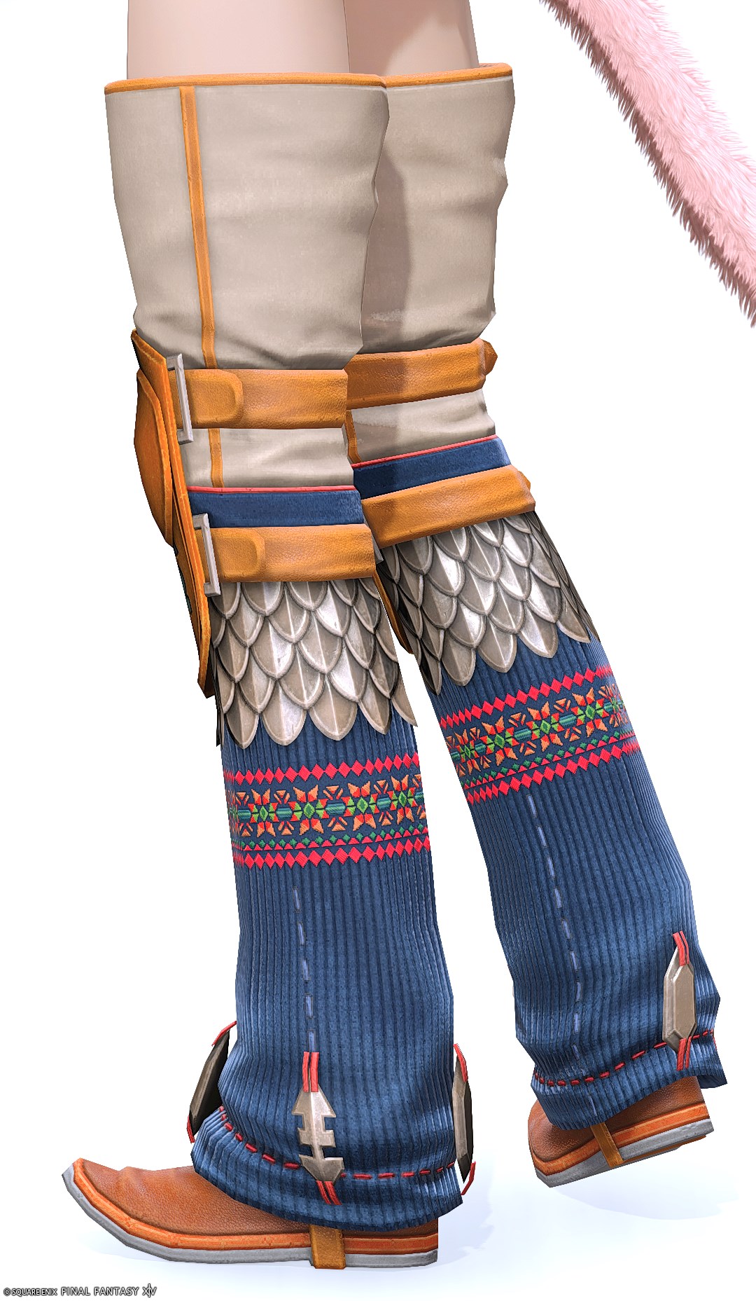 セレモニアル・ディフェンダーグリーヴ | FF14ミラプリ - Ceremonial Greaves of Fending - 足甲/ブーツ