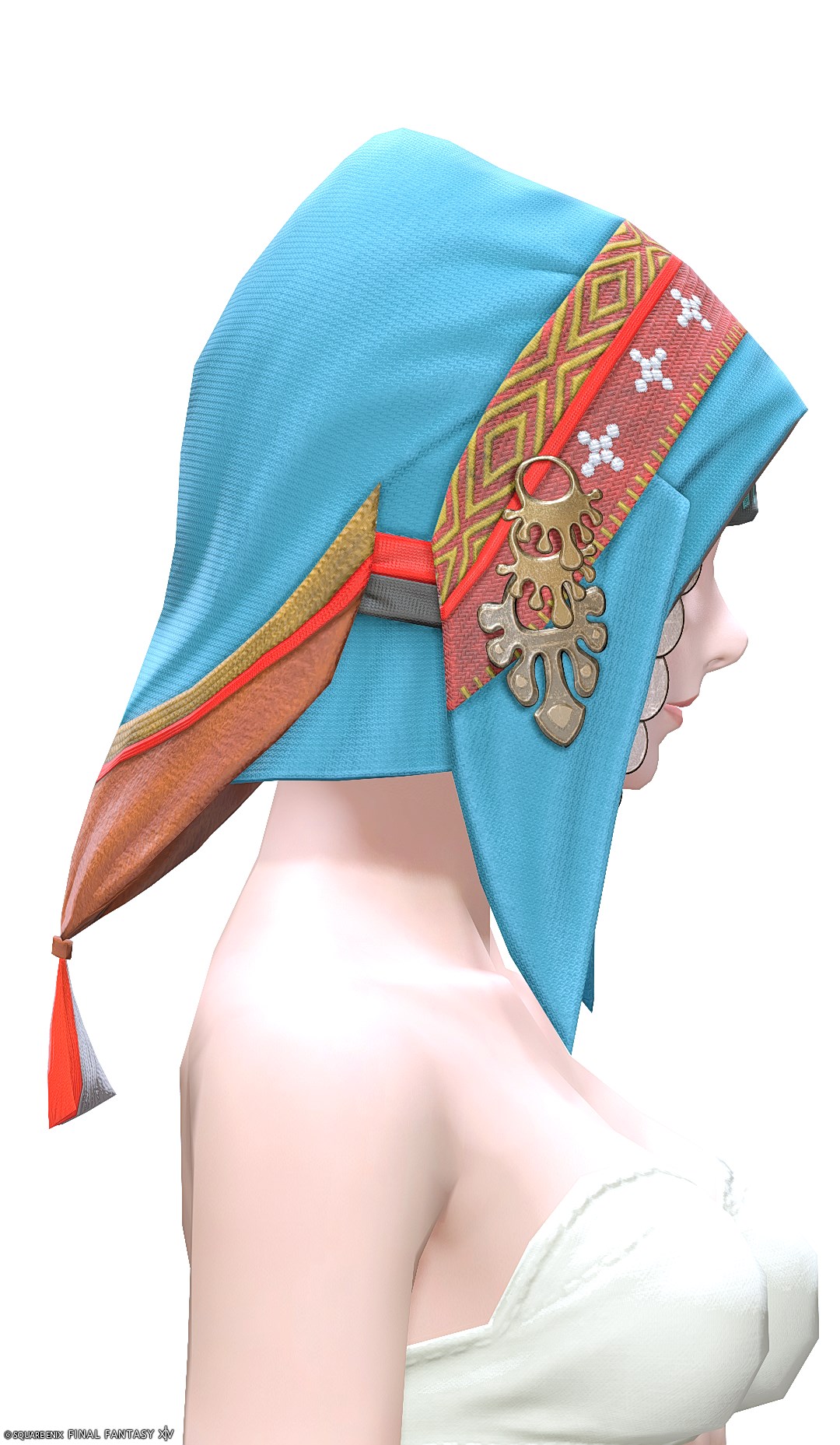 セレモニアル・ヒーラーフード | FF14ミラプリ - Ceremonial Hood of Healing - フード