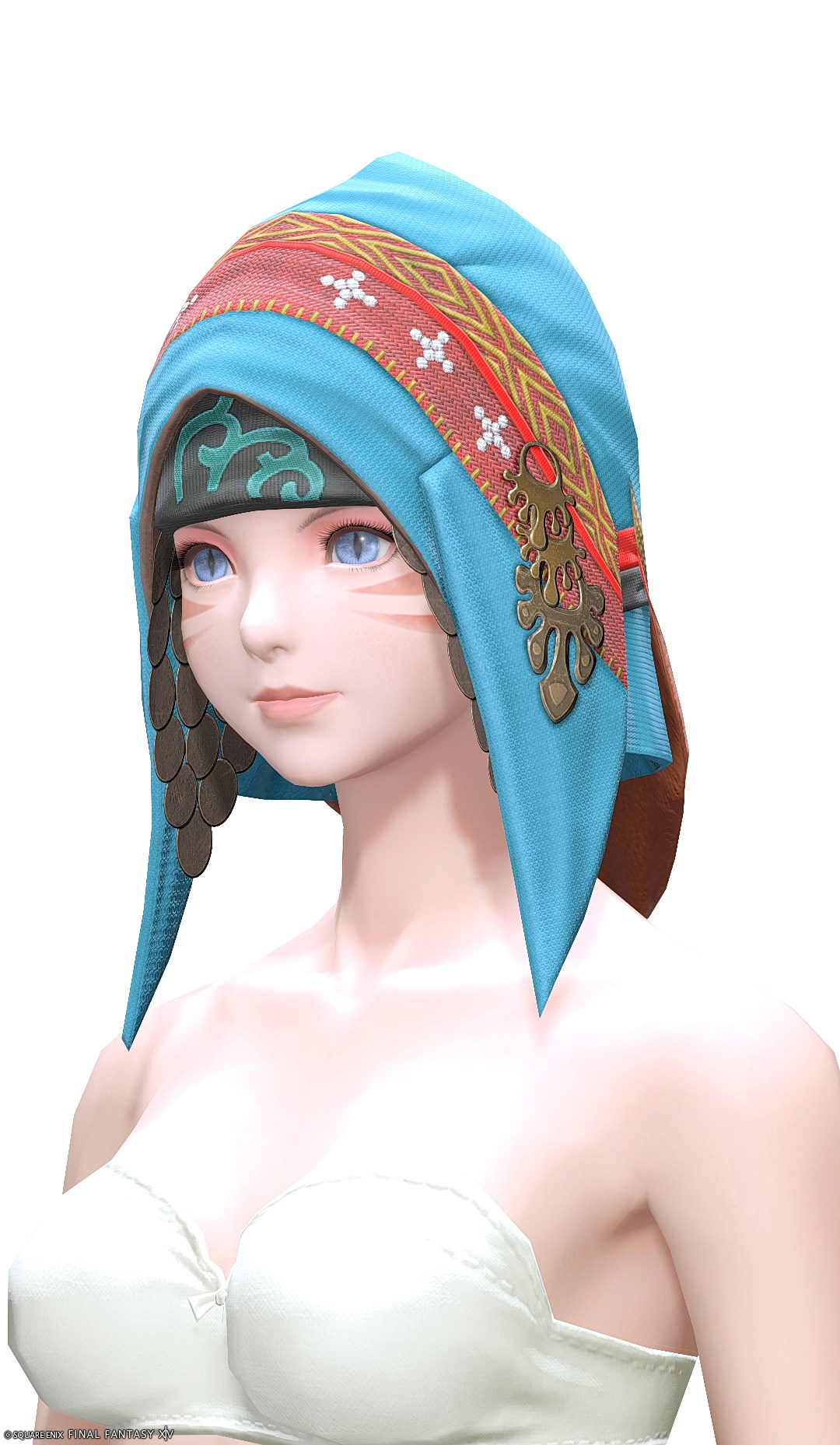 セレモニアル・ヒーラーフード | FF14ミラプリ - Ceremonial Hood of Healing - フード