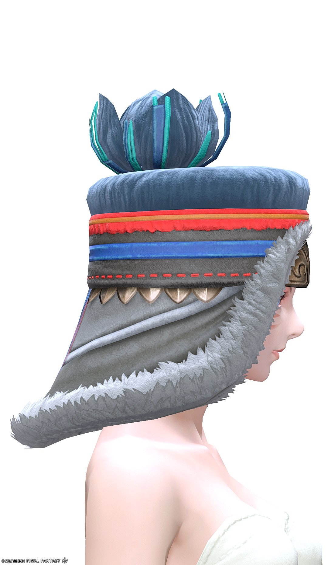 セレモニアル・スレイヤーフラップキャップ | FF14ミラプリ - Ceremonial Longcap of Maiming - 帽子/その他帽子