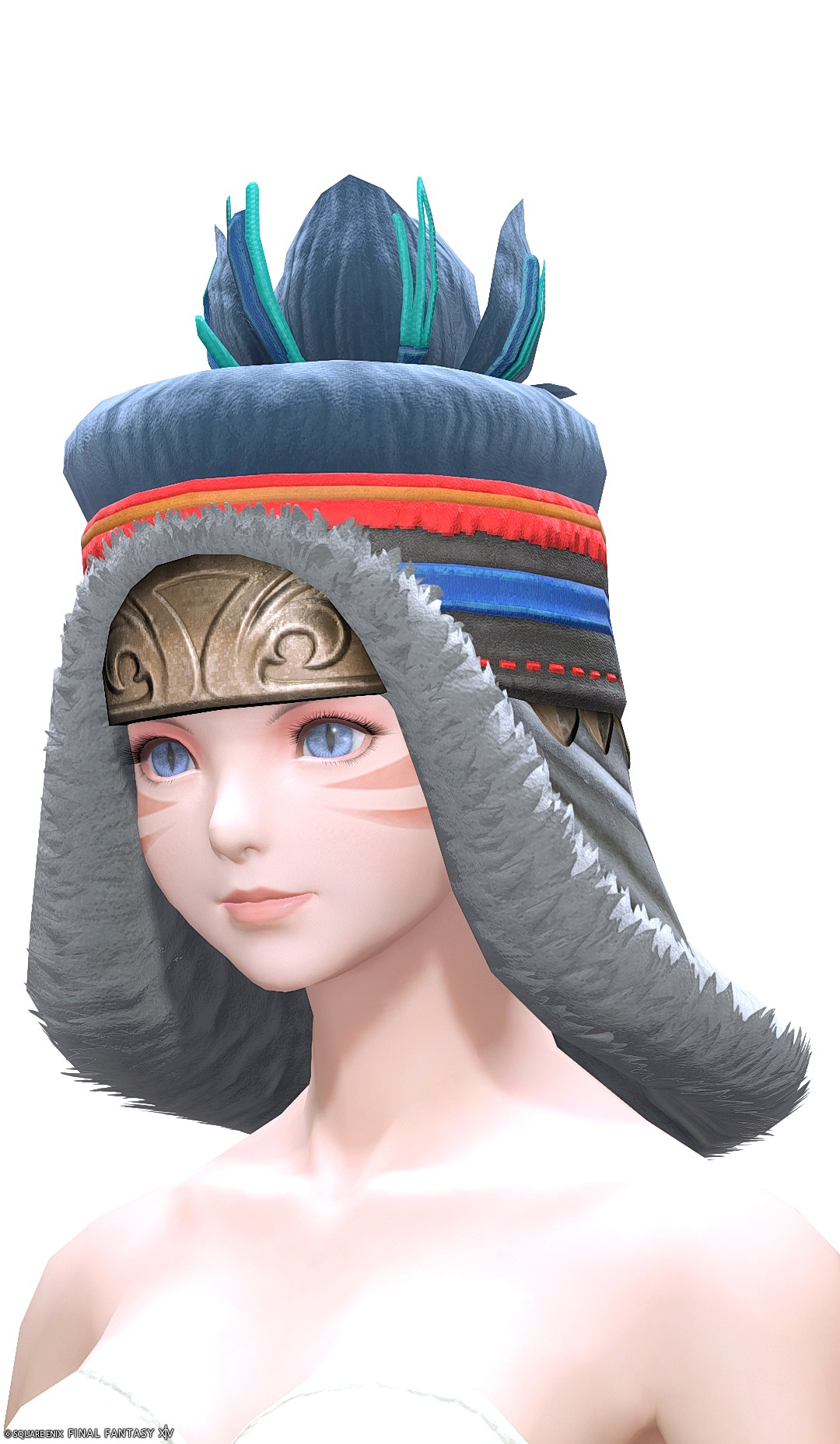 セレモニアル・スレイヤーフラップキャップ | FF14ミラプリ - Ceremonial Longcap of Maiming - 帽子/その他帽子