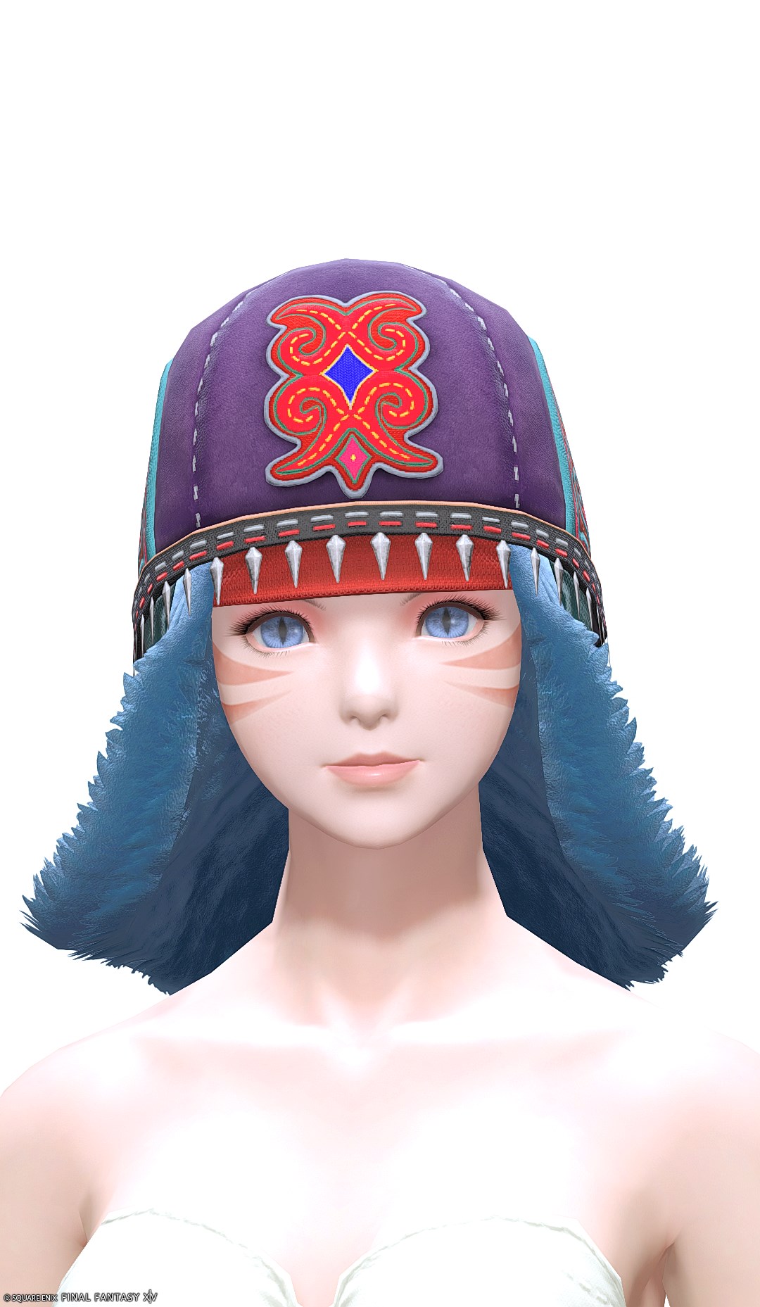 セレモニアル・ストライカーフラップキャップ | FF14ミラプリ - Ceremonial Longcap of Striking - 帽子/その他帽子
