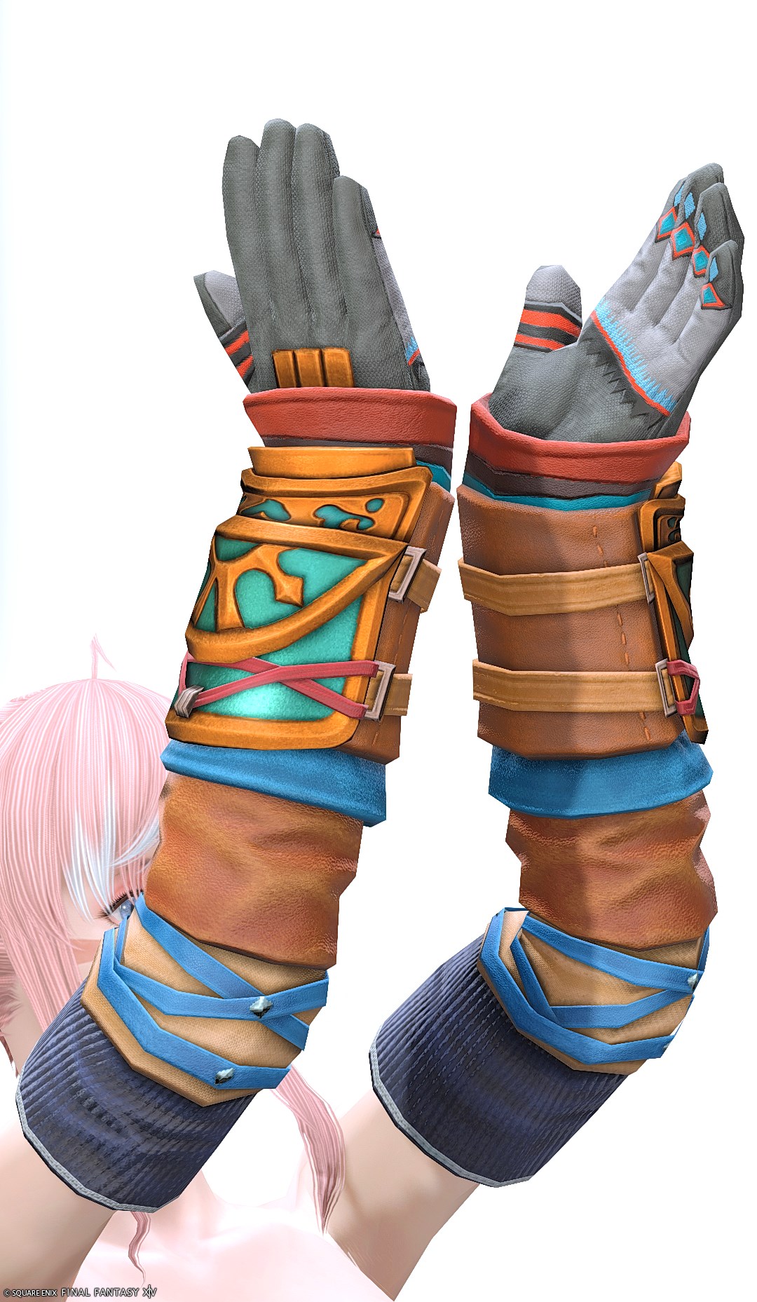 セレモニアル・ストライカーアームガード | FF14ミラプリ - Ceremonial Armguards of Striking - 篭手