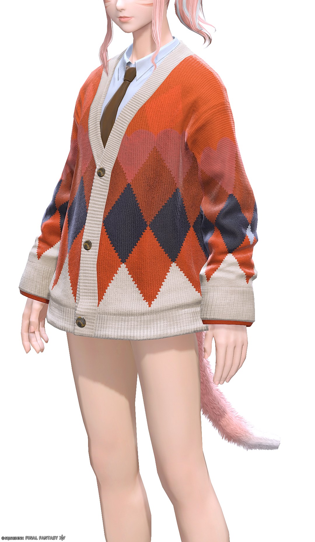 ヴァレンティオンカンフィー・カーディガン | FF14ミラプリ - Comfy Valentione Cardigan - シャツ/チュニック/セーター