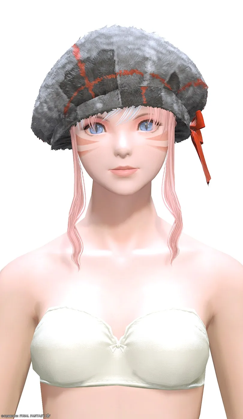 ミラプリ「ヴァレンティオンカンフィー・ベレー」装備ミコッテでの見た目紹介3