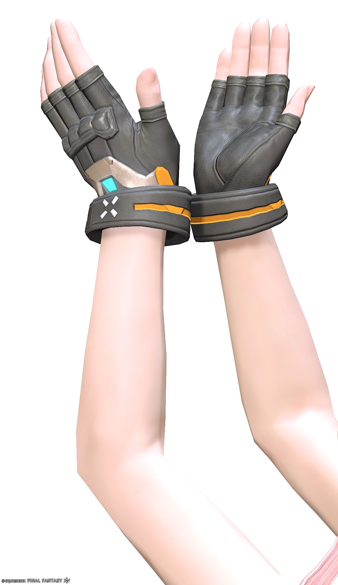 コスモエクスプローラー・ハーフグローブ | FF14ミラプリ - Cosmic Explorer's Halfgloves - 手袋/フィンガレス
