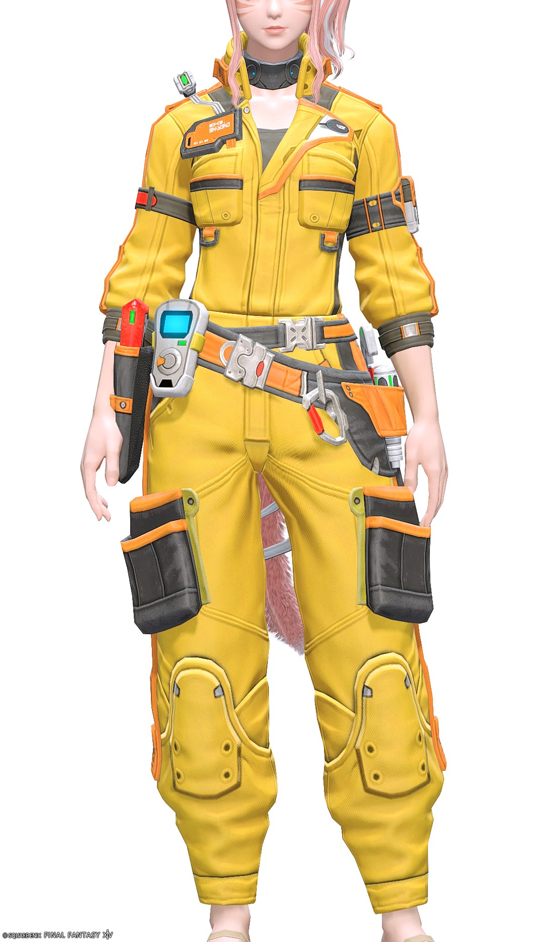 コスモオペレーター・カバーオール | FF14ミラプリ - Cosmic Operator's Coverall Top - オールインワン