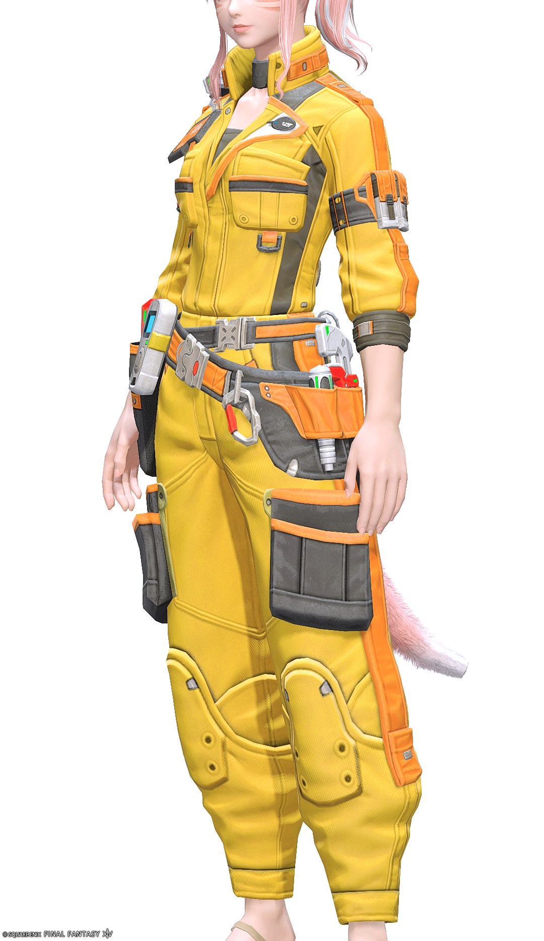 コスモオペレーター・カバーオール | FF14ミラプリ - Cosmic Operator's Coverall Top - オールインワン
